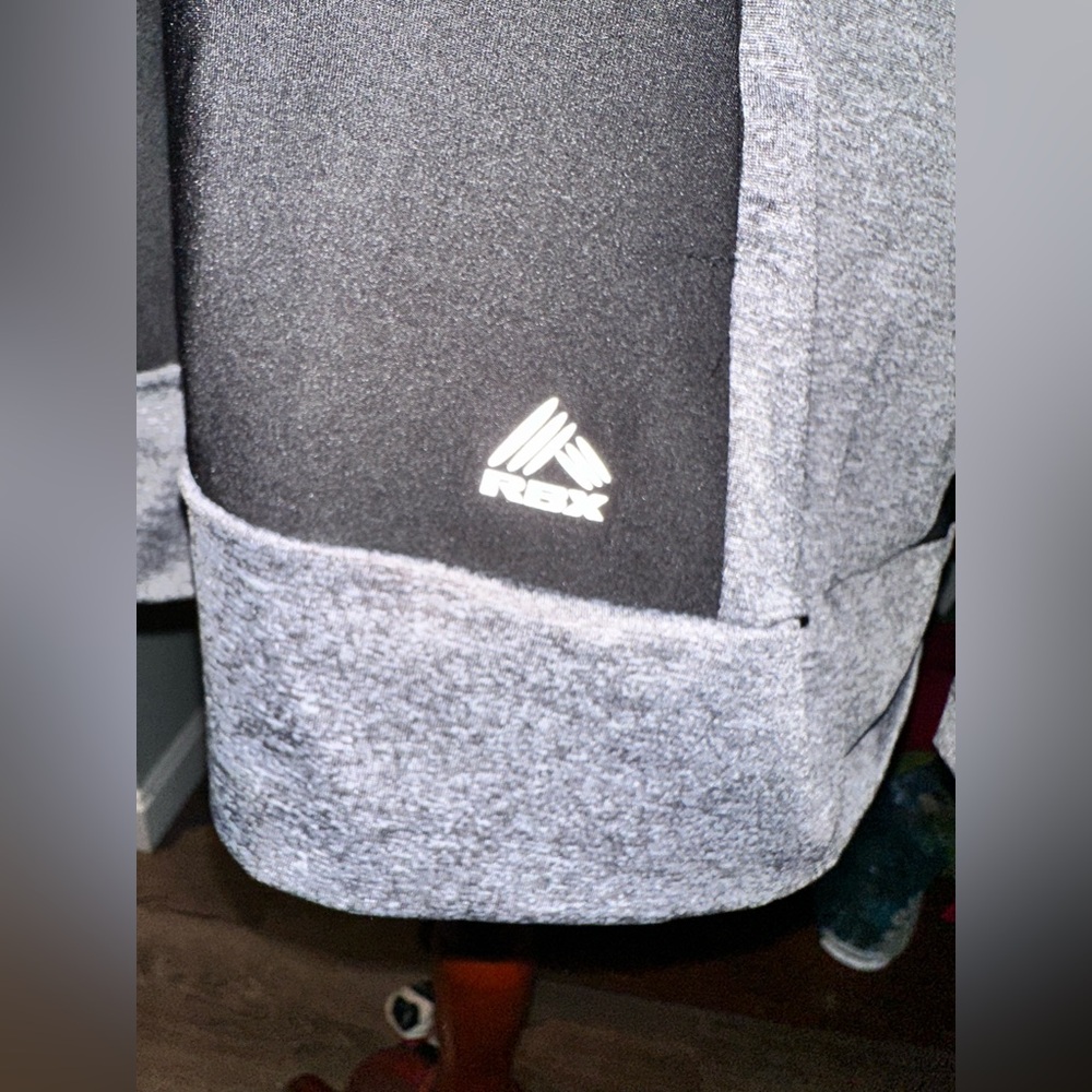RBX Studio Daily Super Soft Mock Neck Jacket Black and Grey Size XL - Picture 6 of 11